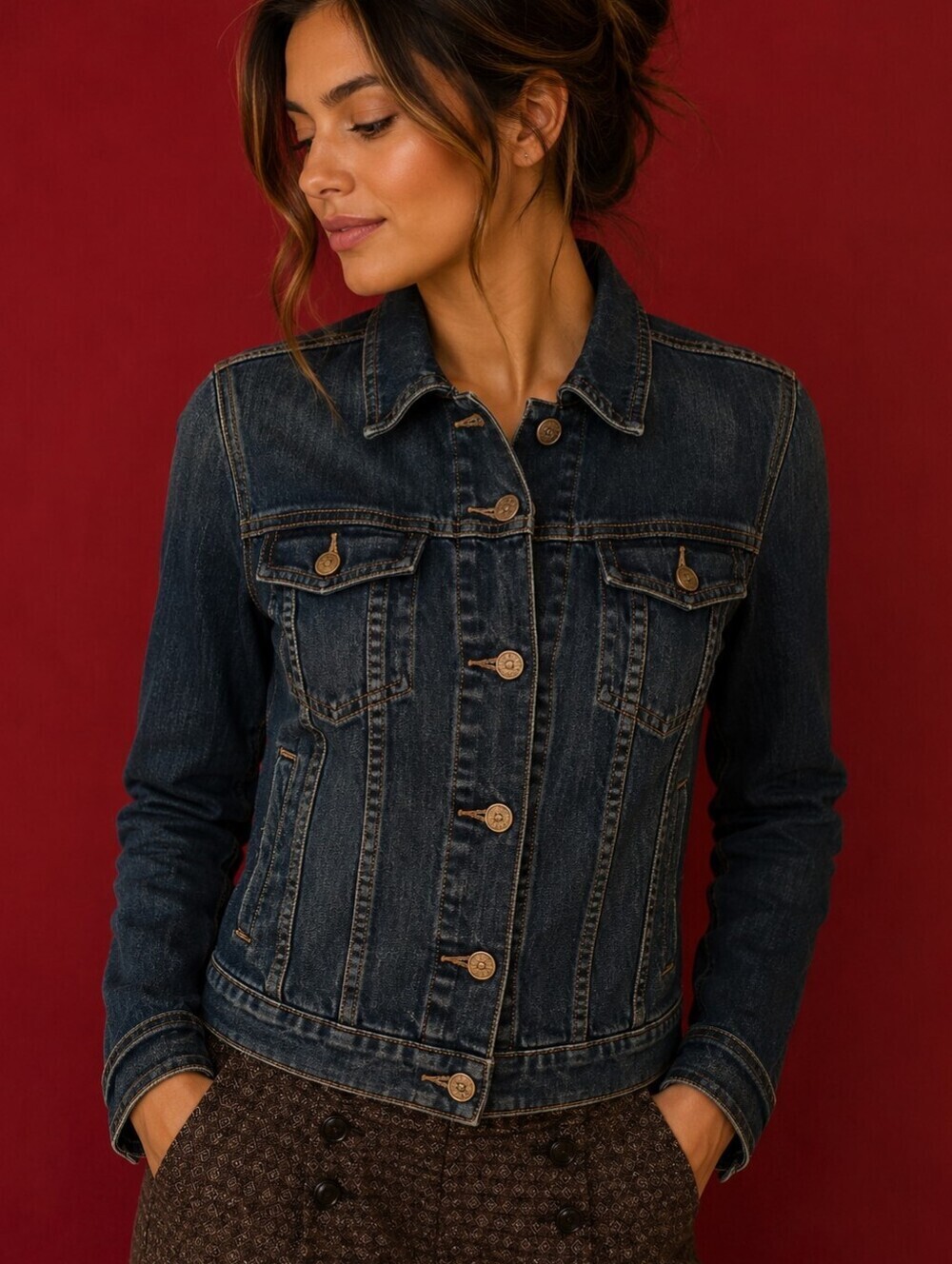 Levi's Western Denim Trucker Jean Jacket